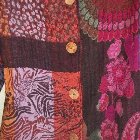 VINTAGE VENARIO BOILED WOOL LINED LIGHT WEIGHT JACKET - Picture 2 of 6